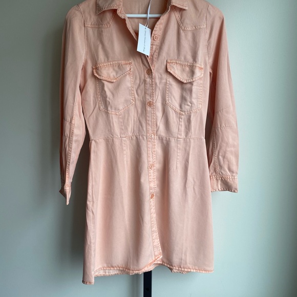 Young Fabulous, & Broke Button Down Shirt Dress - Picture 2 of 4